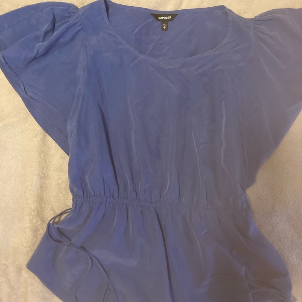 Cute Express blue blouse